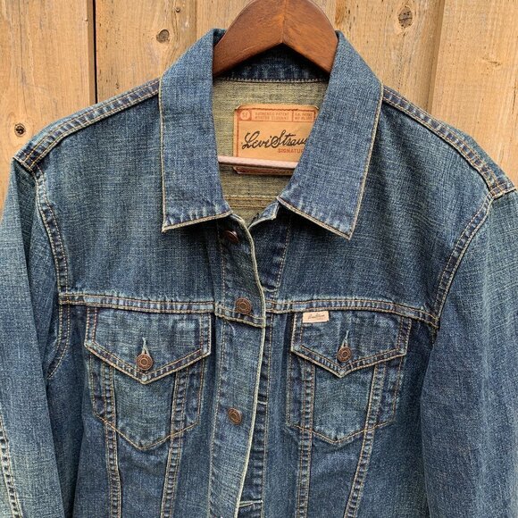 Vintage Levi Strauss Sample Jacket Denim Jacket Large - Picture 1 of 5